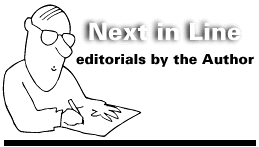 Nexti in Line- editorials by the author logo