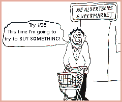 Man at Grocery Store