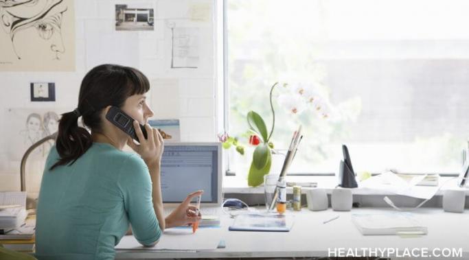 Working from home can be a great alternative for someone with a mental illness. Here are some tips for working at home with bipolar disorder. Breaking Bipolar blog.