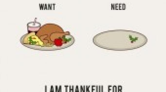 When It Comes To Thanks Giving, Enough Is Never Enough