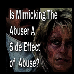 Where do we draw the line between defending ourselves and becoming an abuser? The cycle of abuse takes two participants. When will you stop participating?