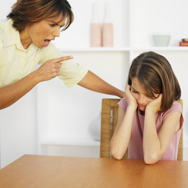 Constantly saying negative things to your child hurts their self-esteem