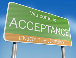 Acceptance of what we can, and what we can't change is important. In fact, learning acceptance in mental health recovery is vital.