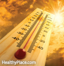 If you're taking meds for a mental illness, the heat can negatively affect your illness and your body. Find out more - don't be caught unaware. Read this.